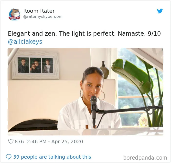 This Account Rates The Rooms Of Famous People On Video Calls And Here Are 30 Hilarious Observations
