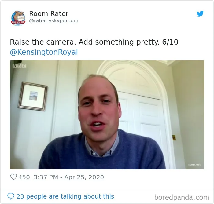 This Account Rates The Rooms Of Famous People On Video Calls And Here Are 30 Hilarious Observations