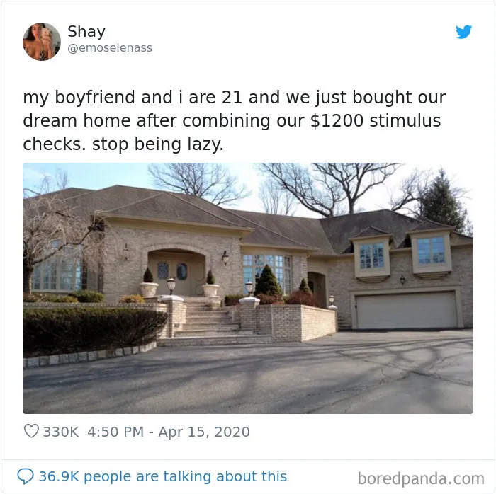 Americans Are Making Jokes About The $1,200 Stimulus Checks And Here's 33 Of The Best Ones