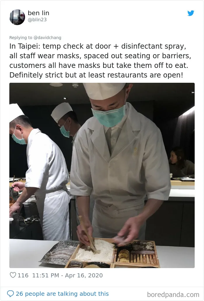 People From East Asia Share Their Post-Quarantine Restaurant Experiences To Show Westerners What To Expect