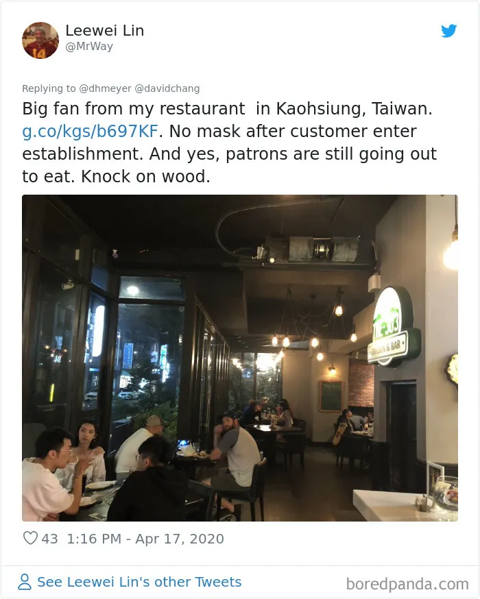 People From East Asia Share Their Post-Quarantine Restaurant Experiences To Show Westerners What To Expect