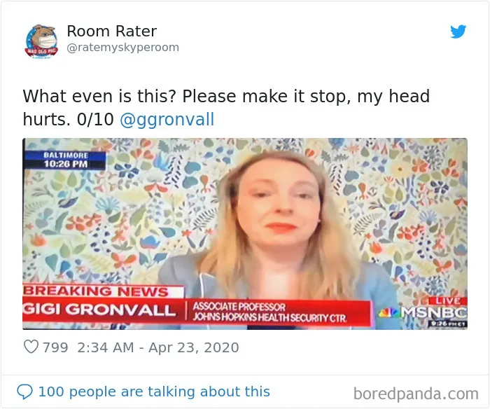 This Account Rates The Rooms Of Famous People On Video Calls And Here Are 30 Hilarious Observations