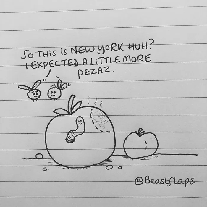Artist Shares 24 Funny Doodles He Made During Meetings He Didn't Need To Be At (New Pics)