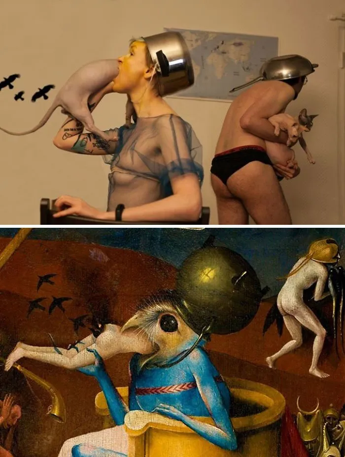 People Are Recreating Famous Paintings In This Spanish Facebook Group, And Here Are 30 Of The Best Ones