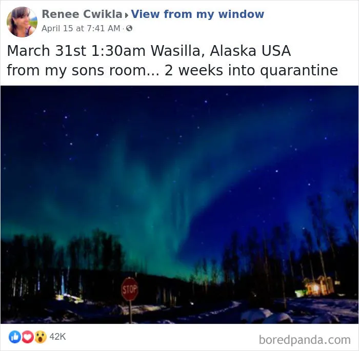 Insanely Popular Online Group Has People Sharing Their 'View From My Window' And Here Are The 40 Best Submissions