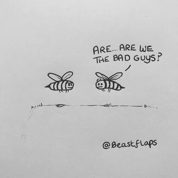 Artist Shares 24 Funny Doodles He Made During Meetings He Didn't Need To Be At (New Pics)
