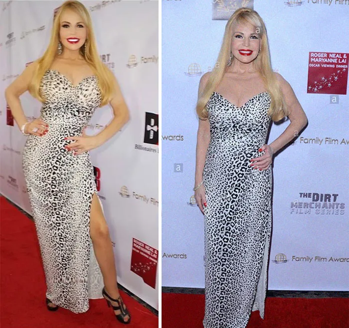 Every One Of Her Fb Photos Looks Like The One On The Left. (She’s 71!!)