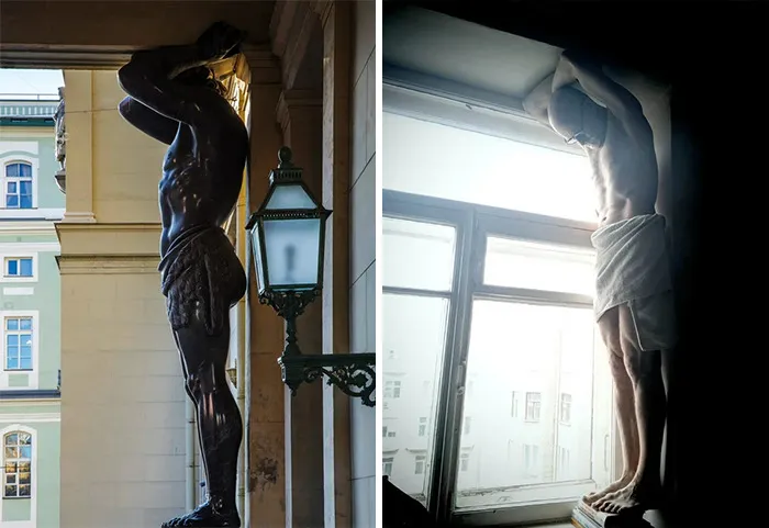 Este grupo de Facebook de Rusia se dedica a recrear famosas obras de arte durante el aislamiento, y aquí tienes las 30 mejores