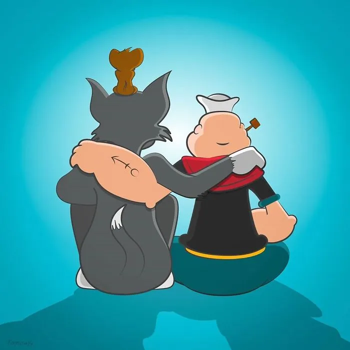25 Artists Pay Respect To The Late Gene Deitch, The Illustrator Of Tom & Jerry And Popeye