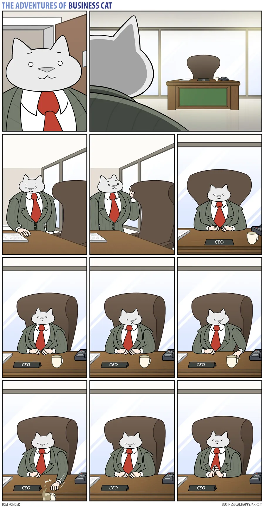 The Adventures Of Business Cat P.1