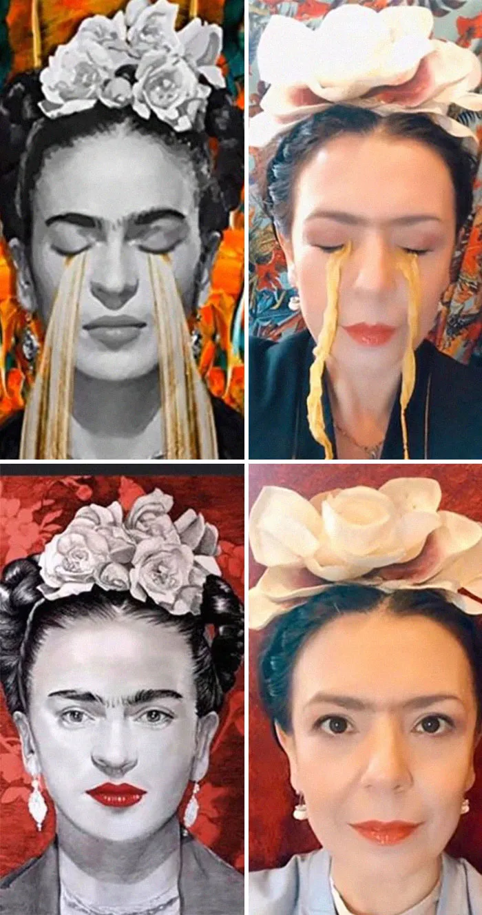 People Are Recreating Famous Paintings In This Spanish Facebook Group, And Here Are 30 Of The Best Ones