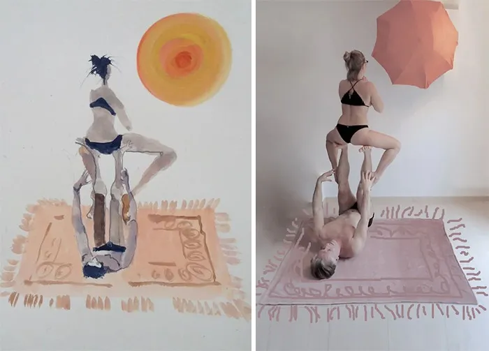 Este grupo de Facebook de Rusia se dedica a recrear famosas obras de arte durante el aislamiento, y aquí tienes las 30 mejores