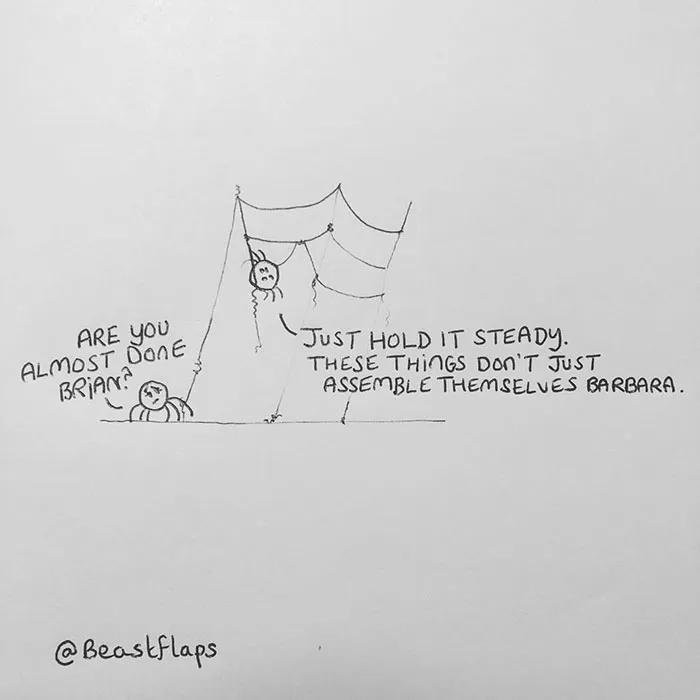 Artist Shares 24 Funny Doodles He Made During Meetings He Didn't Need To Be At (New Pics)