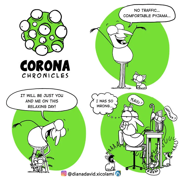 I Draw Comics About Funny Things That COVID-19 Is Putting Us Through (25 Pics)