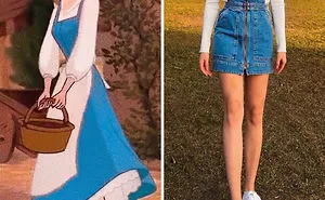23-Year-Old Hungarian Girl Recreates Famous Pop Character Outfits, And Here Are 28 Of The Best Ones