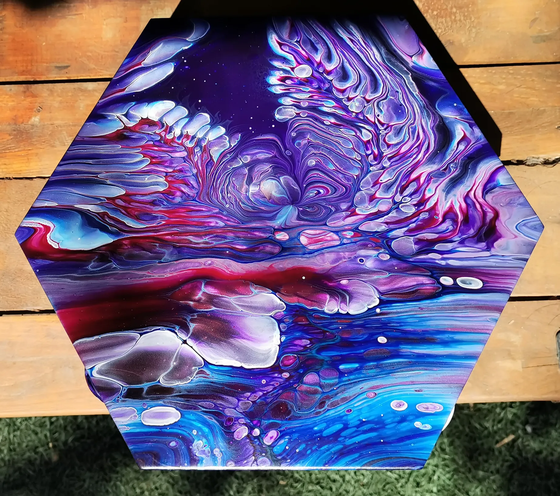 Magic Only With 4 Colours /#stayhome And Create #withme / Fluid Art / Acrylic Painting