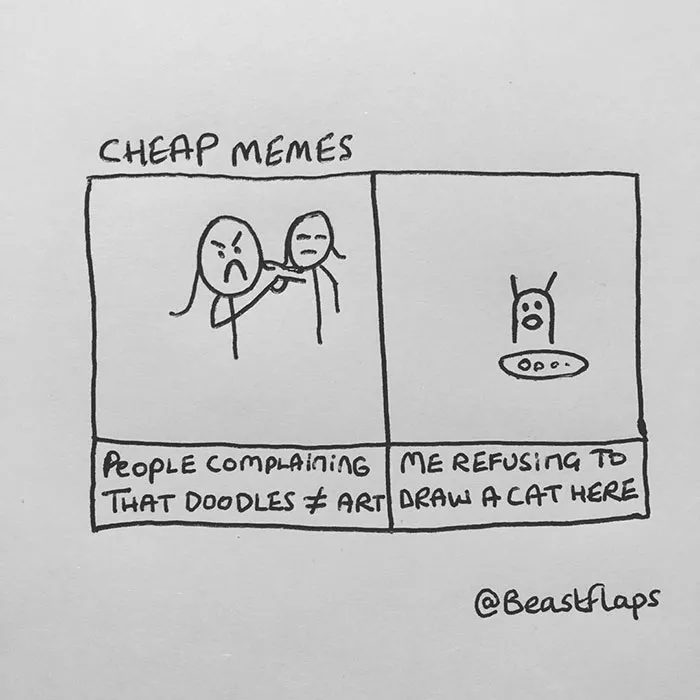 Artist Shares 24 Funny Doodles He Made During Meetings He Didn't Need To Be At (New Pics)