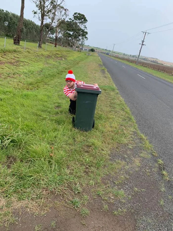 30 Australians Realize They Can Only Go Out To Take The Bins Out, Turn It Into A Special Occasion By Dressing Up In Their Best Clothes