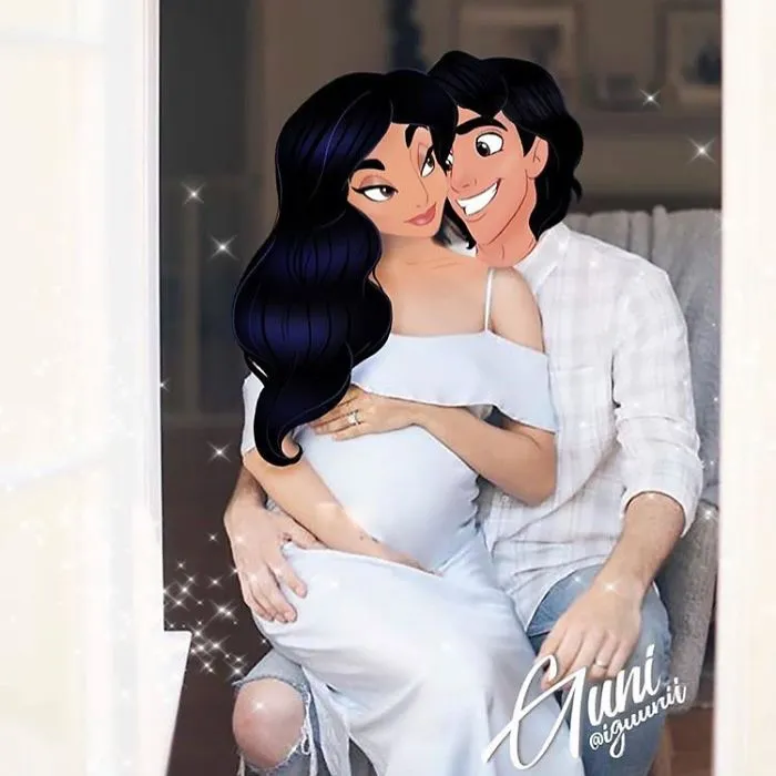 85 Pics Of What "Living Happily Ever After" Looks Like For Disney Princesses, As Imagined By Russian Artist Guni