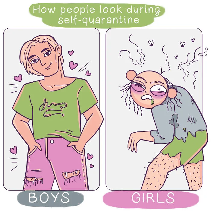 I Illustrate Quarantine Struggles We Can All Relate To (29 Pics)