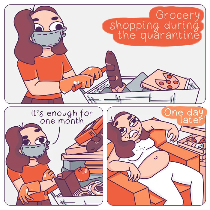 I Illustrate Quarantine Struggles We Can All Relate To (29 Pics)