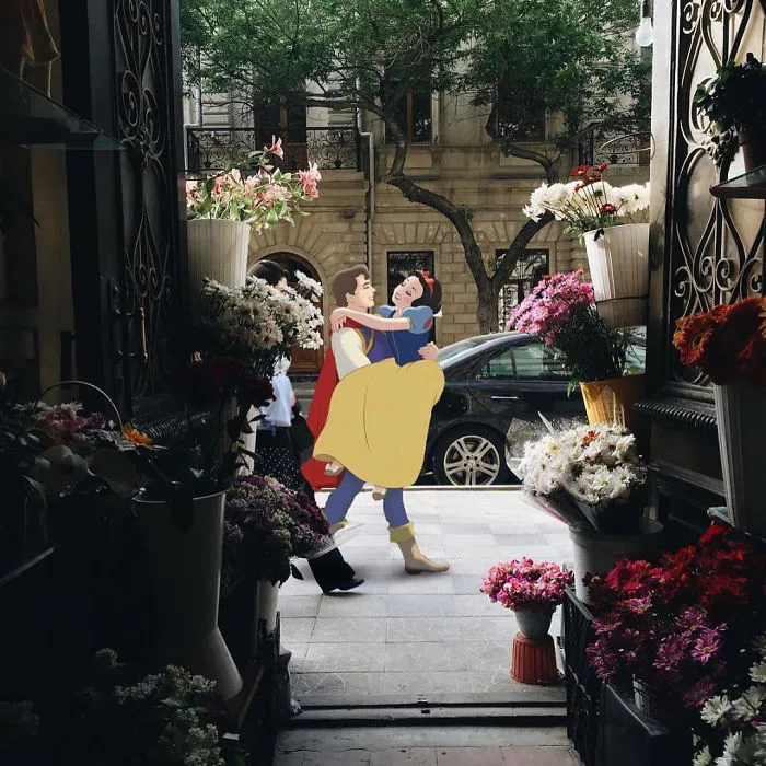 85 Pics Of What "Living Happily Ever After" Looks Like For Disney Princesses, As Imagined By Russian Artist Guni