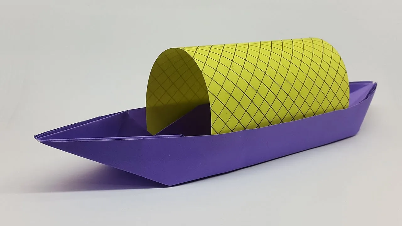 How To Make An Origami Boat - Paper Boat Making Tutorial
