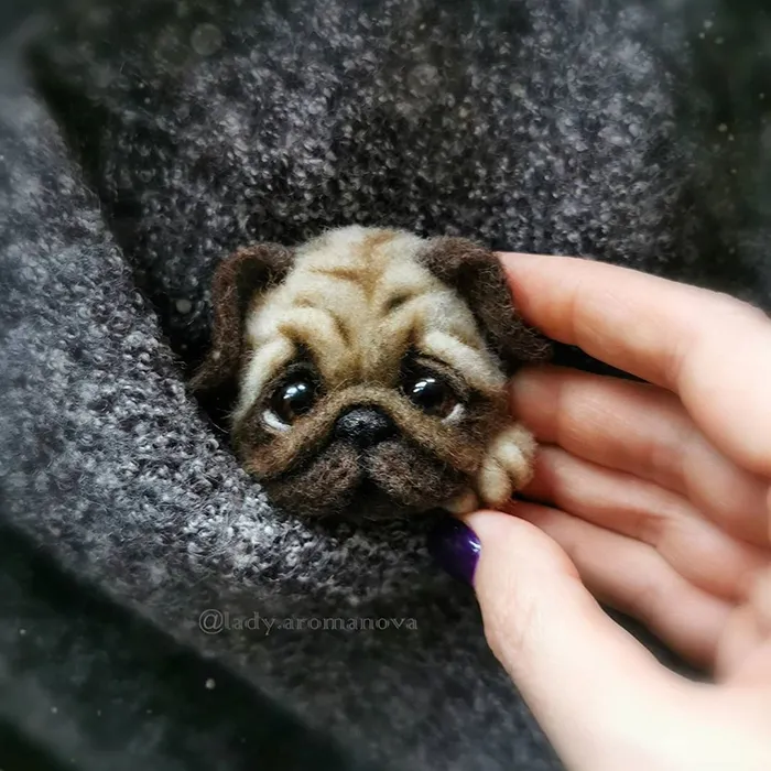 Russian Artist Creates Adorable Mini Felt Animals And Here Are 30 Of The Best Ones