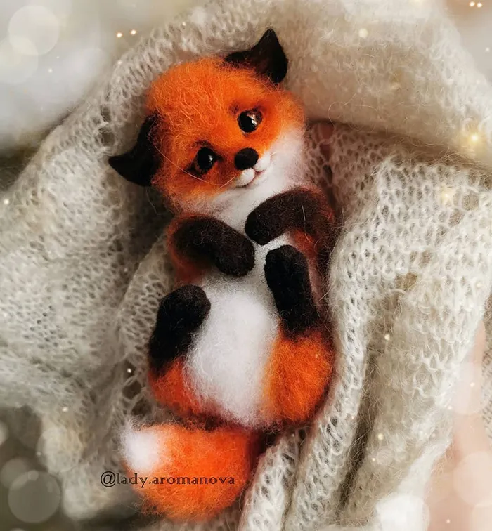 Russian Artist Creates Adorable Mini Felt Animals And Here Are 30 Of The Best Ones