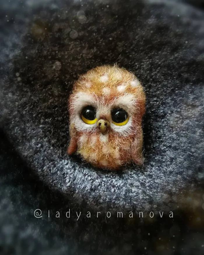 Russian Artist Creates Adorable Mini Felt Animals And Here Are 30 Of The Best Ones