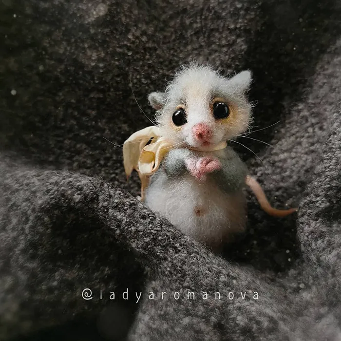 Russian Artist Creates Adorable Mini Felt Animals And Here Are 30 Of The Best Ones