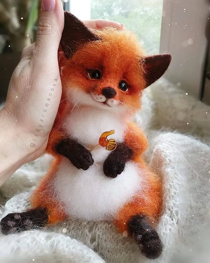 Russian Artist Creates Adorable Mini Felt Animals And Here Are 30 Of The Best Ones