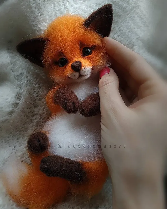 Russian Artist Creates Adorable Mini Felt Animals And Here Are 30 Of The Best Ones