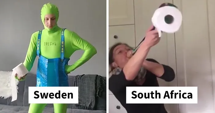 People From 50 Cities Across 30 Countries “Passed” Toilet Paper To Each Other