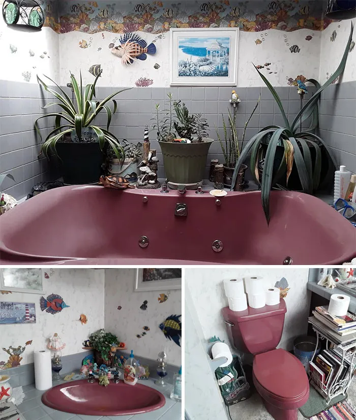 This Is My Parents. Instead Of Changing It When They Bought The Place, They Just Embraced It