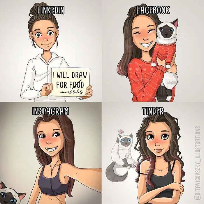 Artist Illustrates Everyday Life With A Cat In These 31 Relatable Comics