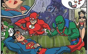 Artist Shows The Daily Life Of Superheroes And Other Famous Characters In His 40 New Comics