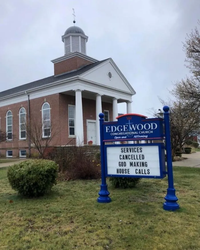 16 Funny Church Signs About Coronavirus