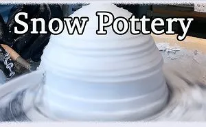 I Made Pottery Out Of Snow