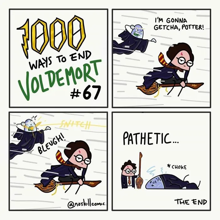You Gotta Pump Up Your Snitch-Swallowing Game Voldi