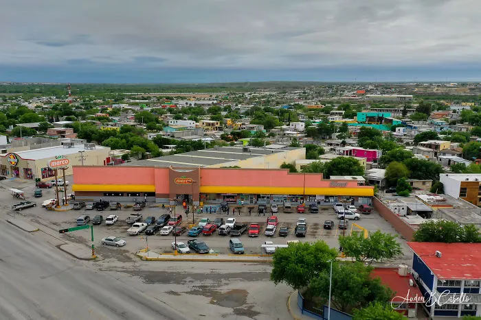 My 19 Aerial Photos Show How Coronavirus Has Affected Businesses In Ciudad Acuña, Mexico