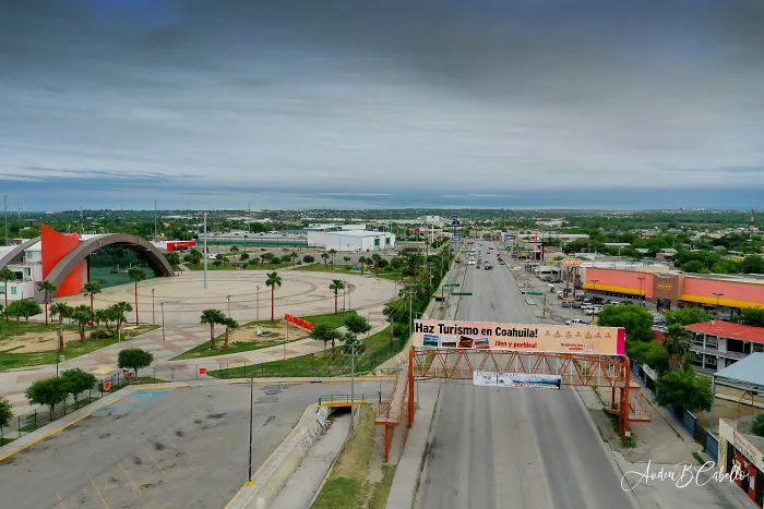 My 19 Aerial Photos Show How Coronavirus Has Affected Businesses In Ciudad Acuña, Mexico
