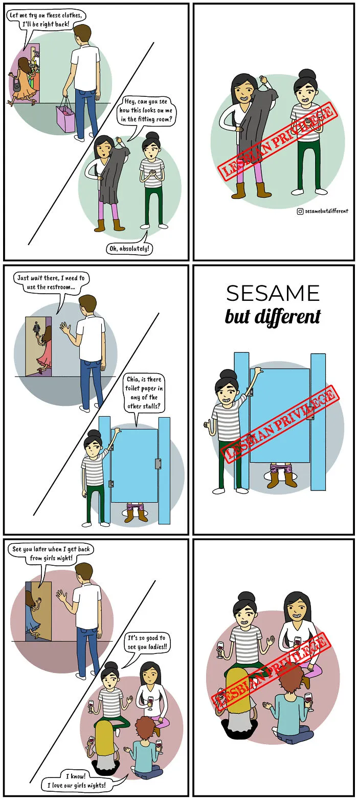 30 Cute And Heartwarming Lesbian Comics About My Relationship With My Girlfriend