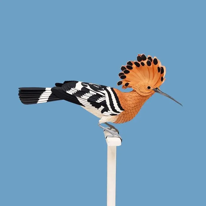 Artist Uses Paper To Recreate Bird Species All Around The World (30 Pics)