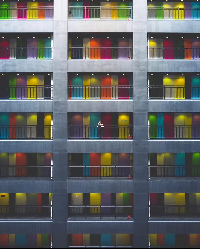 Colorful Architecture In Tokyo