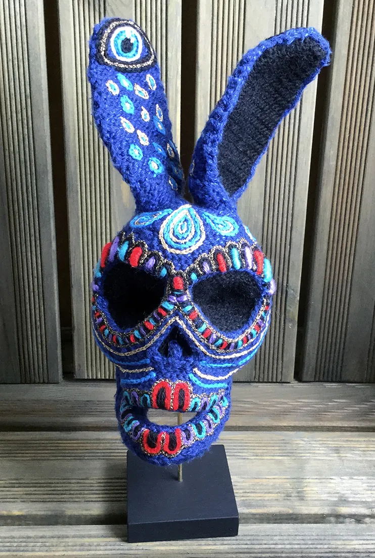 I Made A Strange Easter Bunny Skull