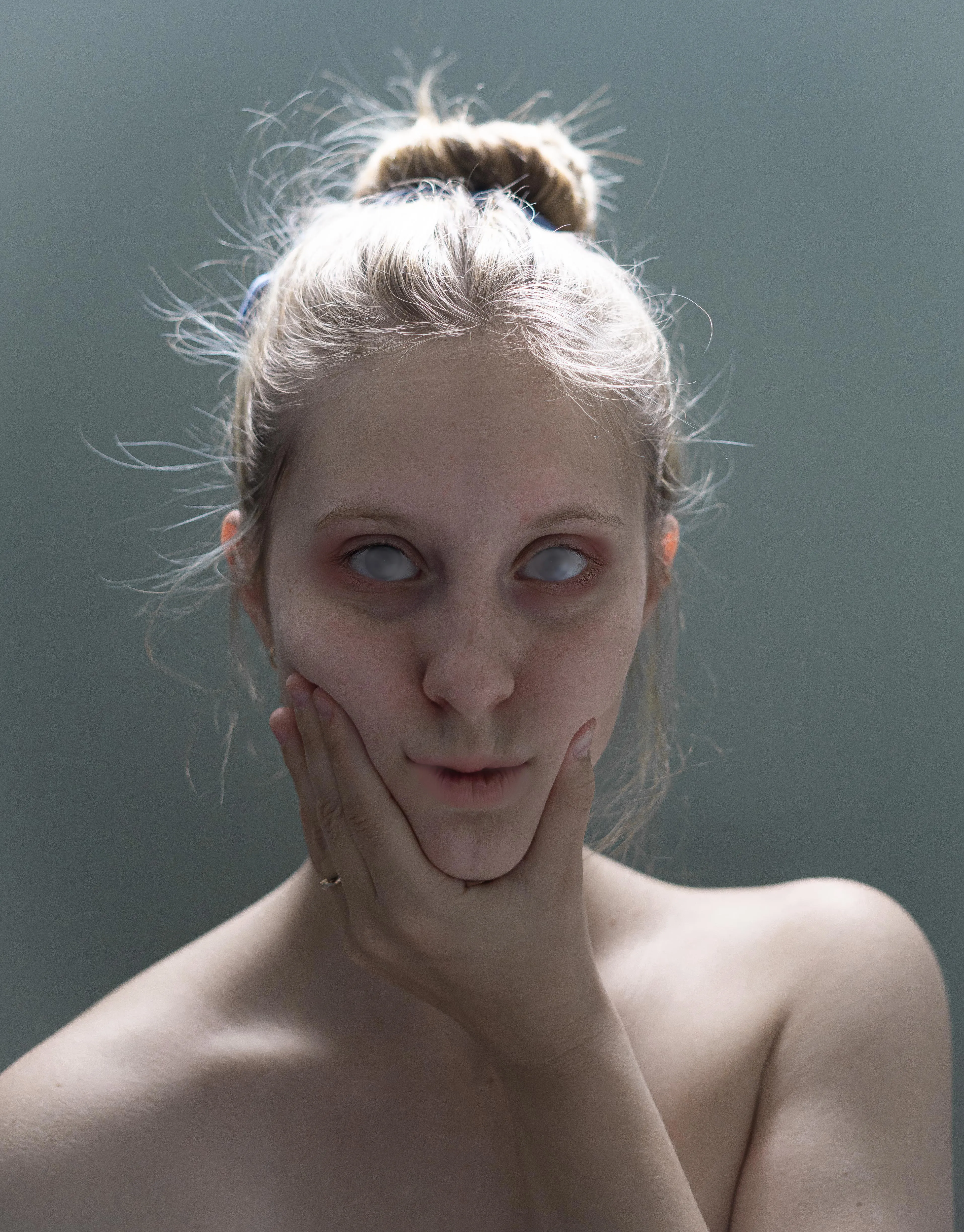 I Made My Bathroom A Studio During Quarantine So I Could Make Hauntingly Beautiful Portraits