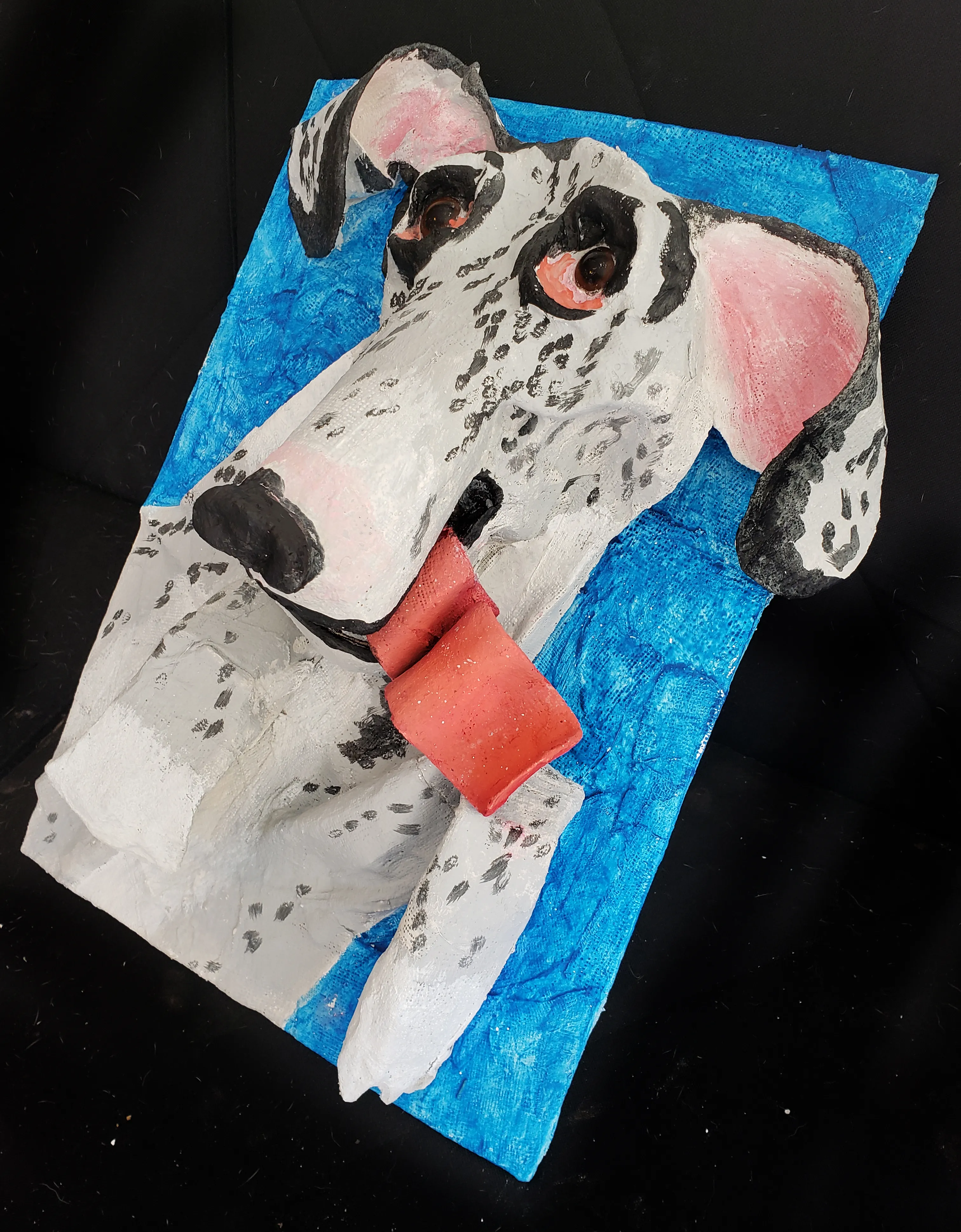 Funky 3D Animal Portraits From Discarded Materials And Taxidermy Eyes