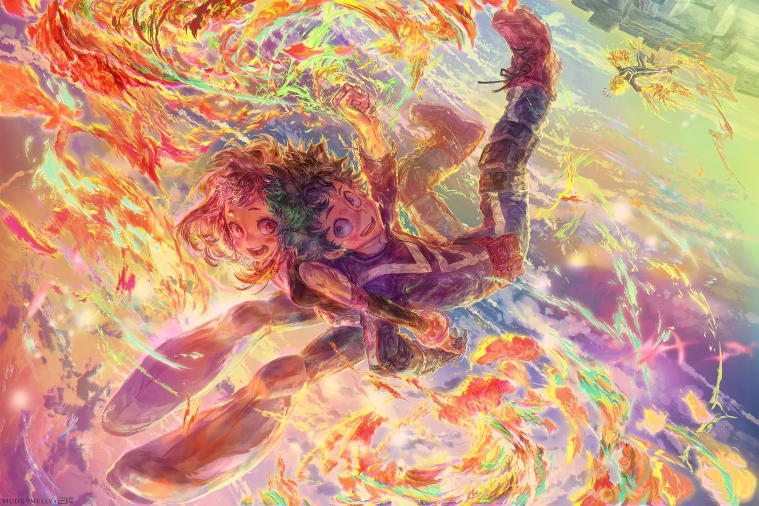 I Draw Beautiful My Hero Academia Fan Art.