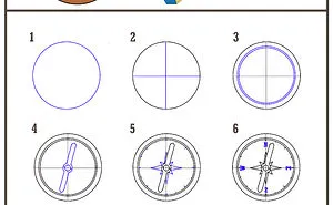 How To Draw A Compass